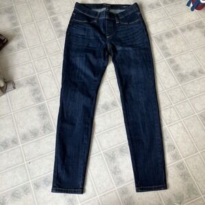Judy Blue Jeans Womens 7 / 28 Blue Pull On Skinny Fit Stretch Denim Faded